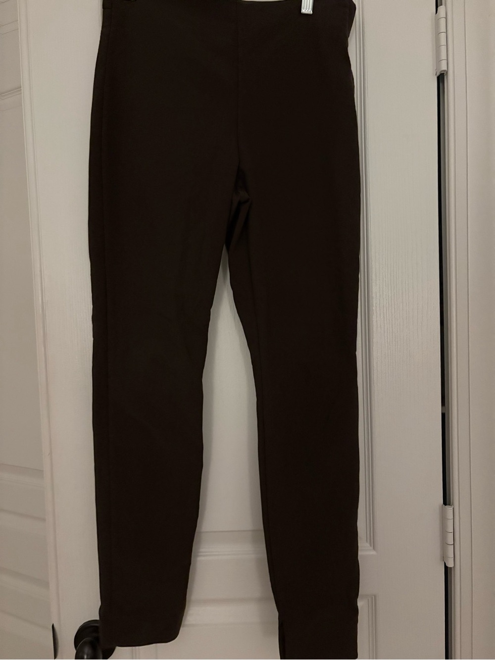 MM LaFleur Women’s Chocolate Brown Stretch Slim Pants